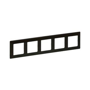 Legrand 754175 - VALENA LIFE 5P kapcsolókeret, sötét fa 754175 kép