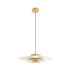 Redo 01-3003 - LED zsinóros csillár FARGO LED/16, 5W/230V átm. 50 cm bézs/fehér 01-3003 kép