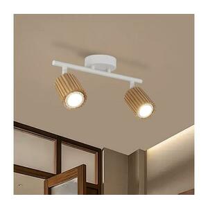 BRILAGI - MODERN WOOD spotlámpatest 2xGU10/8W/230V fa/fehér BRI381 kép