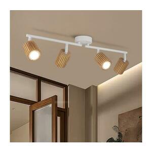 BRILAGI - MODERN WOOD spotlámpa 4xGU10/8W/230V fa/fehér BRI384 kép