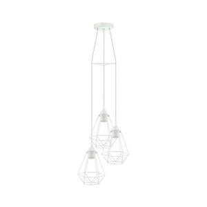 Eglo 79083 - BYRON zsinóros függeszték, 3xE27/60W/230V, fehér 79083 kép