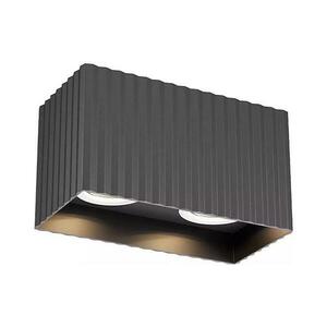 Redo 01-3412 - DELPHI irányítható spotlámpa 2xGU10/7W/230V 16, 1x8, 1 cm fekete 01-3412 kép