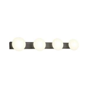 Redo 01-4311 - OVUM LED fürdőszobai mennyezeti lámpatest 4xLED/5W/230V IP44 fekete 01-4311 kép