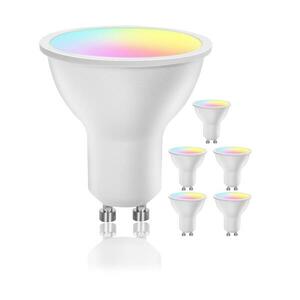 B.V. 6 darabos szett LED dimmelhető GU10/6, 5W/230V 2700-6500K Wi-Fi - S10201FX0 kép