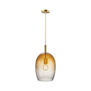 Nordlux - UMA kábelen függő lámpa 1xE27/40W/230V átm. 23 cm barna/füstszínű 2112723027 kép