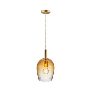 Nordlux - UMA zsinóros függeszték 1xE27/40W/230V átm. 18 cm barna/füstszínű 2112703027 kép