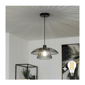 BRILAGI - LED függőlámpa kábellel CERIA WIRE 1xE27/40W/230V Ø 38 cm fekete BG3987+EG300159+EG300162 kép