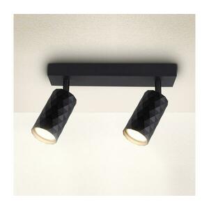 BRILAGI - Spotlámpa SELE DIAMANT 2xGU10/30W/230V fekete WO-DIA2-BLK kép