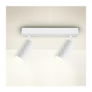 BRILAGI - Irányítható spotlámpa SELE DIAMANT 2xGU10/30W/230V fehér WO-DIA2-WHT kép