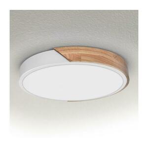 BRILAGI - LED mennyezeti lámpa PILANA LED/24W/230V tölgy/fehér átm. 30 cm WO800-OEM25-30 kép