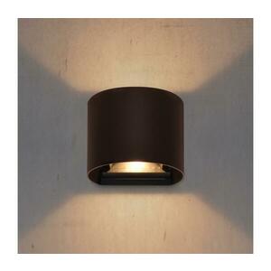Brilagi - LED kültéri fali lámpatest RONDO LED/6W/230V barna IP54 WO-HR60431-LED-OEM-RUST kép