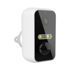 iGET 75020831 - Okos kamera 2K szenzorral, 9600 mAh, IP65, Tuya Wi-Fi, fehér 75020831 kép