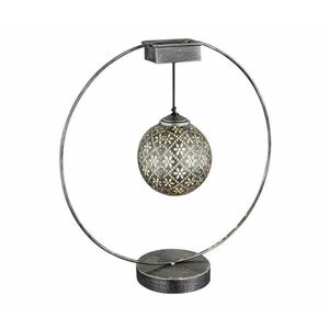 Globo 36618 - Napelemes lámpa LED/0, 06W/1, 2V ezüst IP44 36618 kép