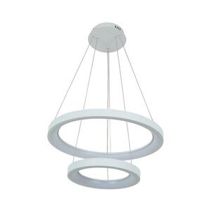BRILAGI - LED dimmelhető kábeles függőlámpa FALCON SLIM LED/68W/230V Ø 50 cm fehér + távirányító BRDX1330-2/BI kép