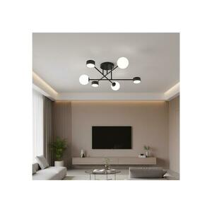 EMIBIG HOLON felületre szerelhető csillár 3xG9/8W/230V + 3xGX53/12W fekete 1558/6 kép