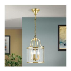 Orion - Láncos csillár BRUNO 3xE14/40W/230V átm. 25 cm arany HL 6-1677/3 bronze kép