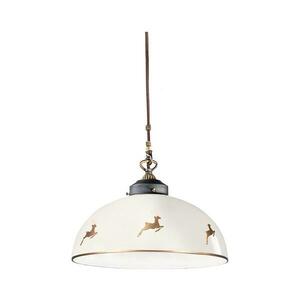 Kolarz 731.32.152-Kábeles csillár NONNA 1xE27/75W/230V átmérő 36 cm szarvas rózsaarany 731.32.152 kép