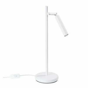 Fehér asztali lámpa (magasság 43 cm) Fideus – Sollux kép