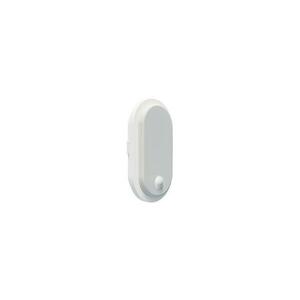 LED kültéri fali lámpatest érzékelővel OVAL LED/10W/230V IP65 fehér PN32300033 kép