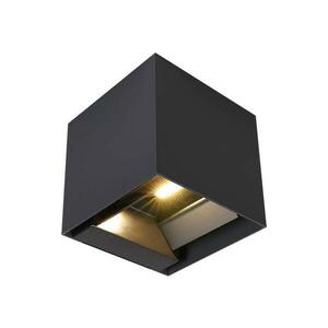 LED napelemes fali lámpa érzékelővel LED/9W/5V IP65 2600 mAh antracit 24089 kép