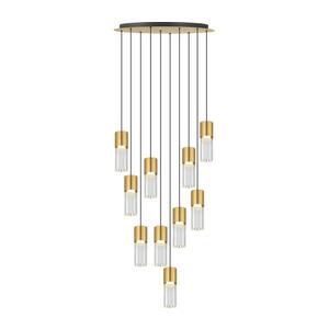 Zuma Line 003064-034738 - IGGLY kábellel függesztett LED csillár LED/50W/230V aranyszínű 003064-034738 kép