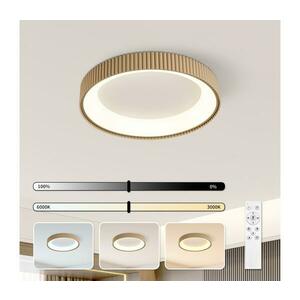 BRILAGI - LED fényerőszabályozható mennyezeti lámpa FALCON MODERN LED/30W/230V 40 cm bézs+távirányító BRI500 kép