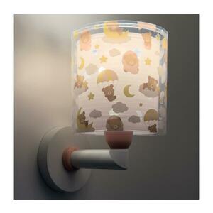 Dalber 41579S - Gyermek falilámpa BABY TEDDY 1xE27/15W/230V rózsaszín 41579S kép