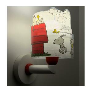 Dalber 76309 - Gyermek fali lámpa SNOOPY 1xE27/15W/230V fehér/piros 76309 kép