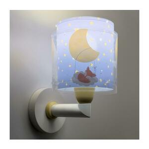 Dalber 76639 - Gyermekszobai falilámpa MOON DREAMS 1xE27/15W/230V kék 76639 kép
