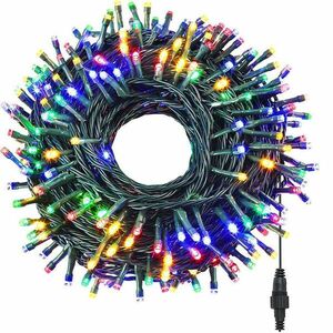 LED fényfüzér választható méretben és színben-240 LED-es-színes kép