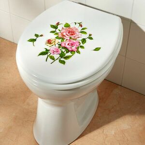 2 darabos WC matrica Rózsa kép
