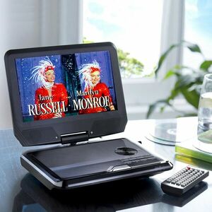 10 hüvelykes hordozható DVD-lejátszó kép