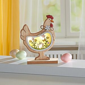 LED dekorációs tyúk Hanna kép