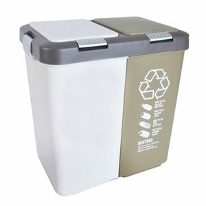 DUO hulladékgyűjtő a hulladék szétválasztásához kép