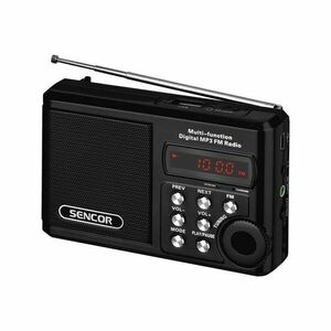 Hordozható rádió USB/MP3-mal SENCOR SRD 215 B kép