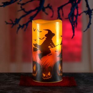 Halloweeni LED gyertya kép