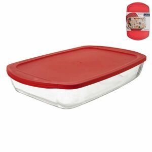 Hőálló tál fedővel kép