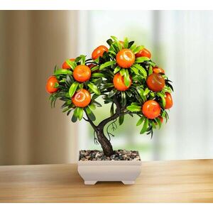 Mesterséges bonsai Narancsfa kép