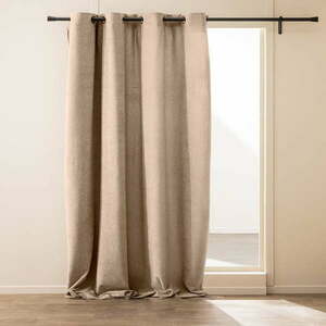 Világosbarna buklé függöny 140x260 cm Winona – douceur d'intérieur kép