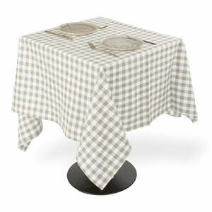 Pamut asztalterítő 150x150 cm Gingham – Tiseco Home Studio kép