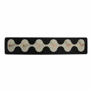 Fekete fali fogas 60 cm Rizar – PT LIVING kép