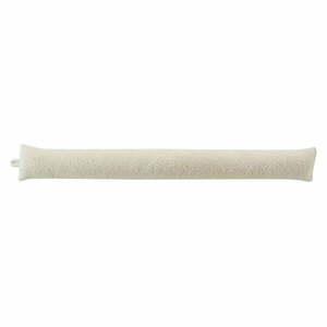 Krémszínű huzatfogó párna 10x80 cm Wooly – douceur d'intérieur kép