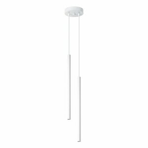 Fehér fém függőlámpa ø 15 cm Fideus – Sollux kép