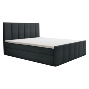 Boxspring ágy, 180x200, szürke, STAR kép