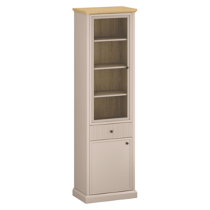Vitrin, szürkésbarna Taupe/kő tölgy, IDOL 1D1W1S kép