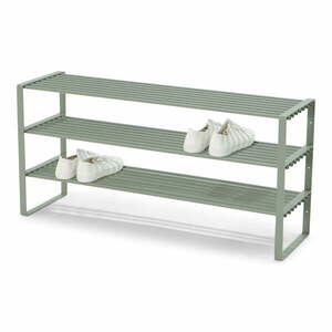 Szürkészöld fém cipőtartó 100x48, 5x29 cm Rex – Spinder Design kép