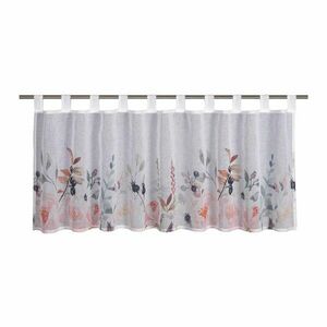 Fehér fényáteresztő függöny 135x45 cm Floral – Sehlbach kép