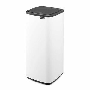 Fehér acél érintésre nyíló szemetes 30 l Bo Touch – Brabantia kép