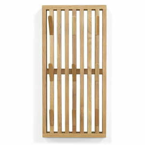 Natúr színű fém fali fogas 24 cm Parco – Spinder Design kép
