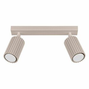 Szürkésbarna fém spotlámpa 6, 5x30 cm Gleam – Sollux kép
